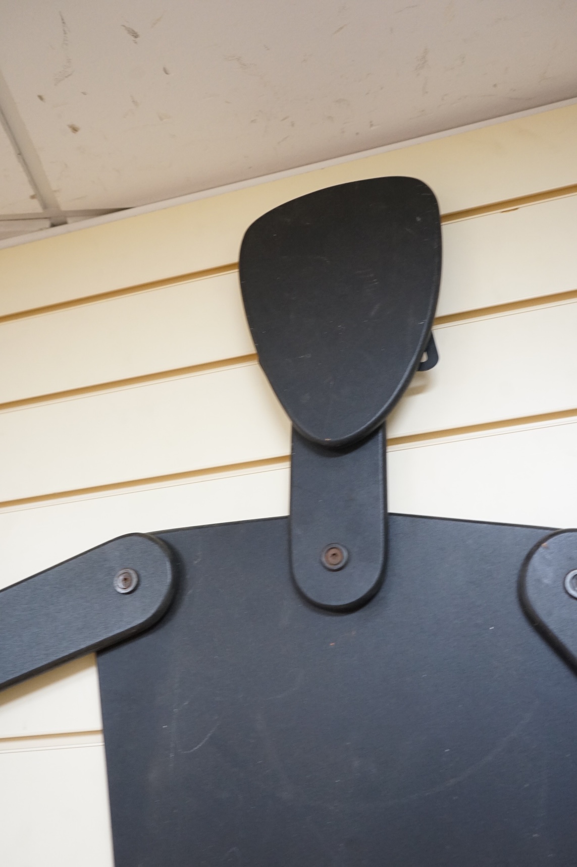 A 20th century articulated Artist's profile model, approximately 178cm high